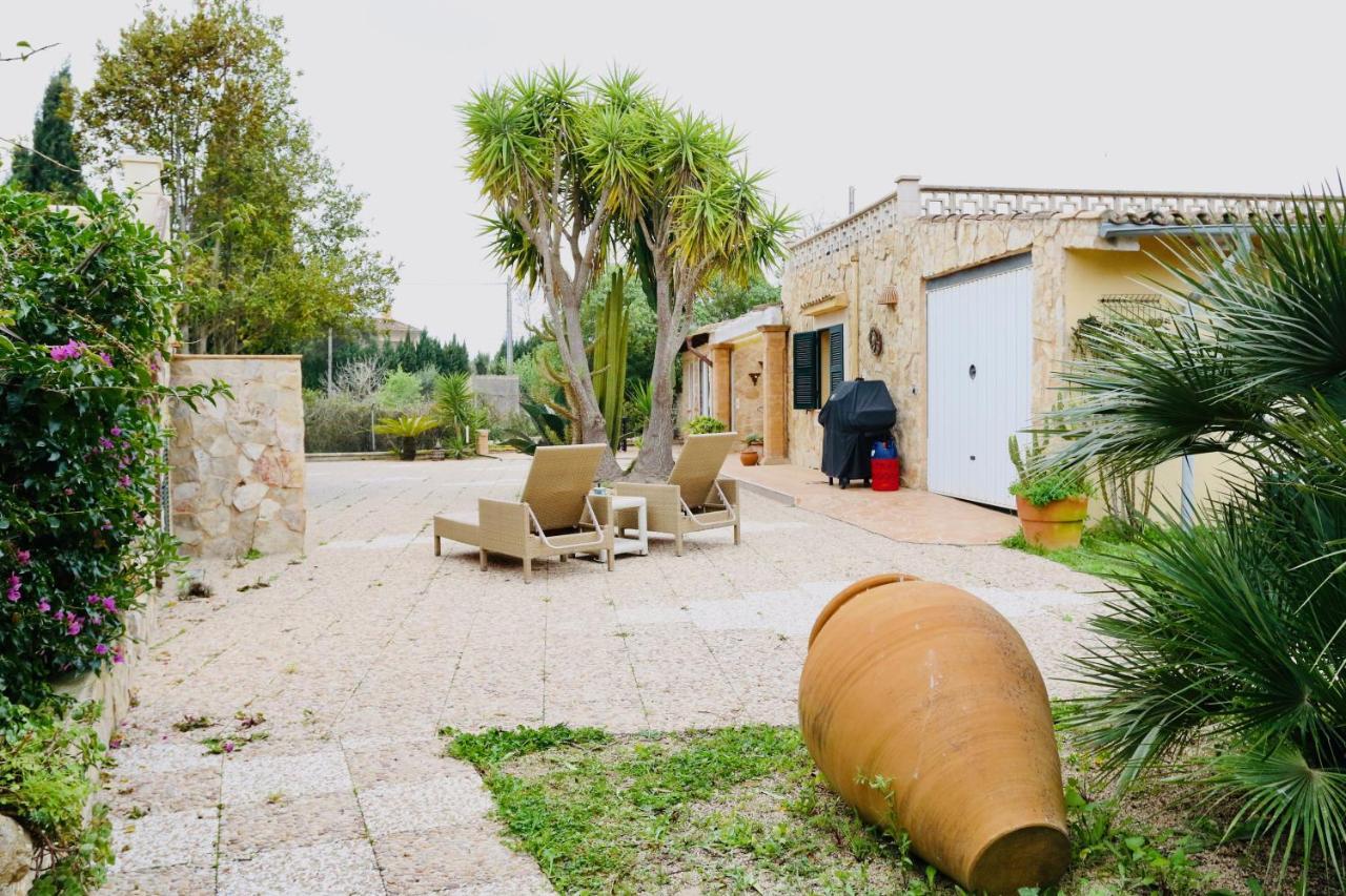 Finca Randa, Llucmayor, Bis 3 Sz, Pool, Garten ยูคมายอร์ ภายนอก รูปภาพ